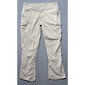 Clothing Arts P Cubed Pick Pocket Proof Cargo Pants Womens Sz 14 (34x28) Beige